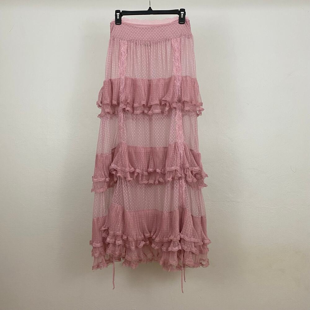 Intimately Free People Forever Young Half Slip - Prairie Mauve - Size Small
